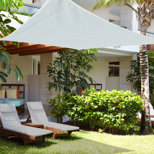 Outsunny Rectangle 10' x 13' Canopy Sun Sail Shade Garden Cover UV