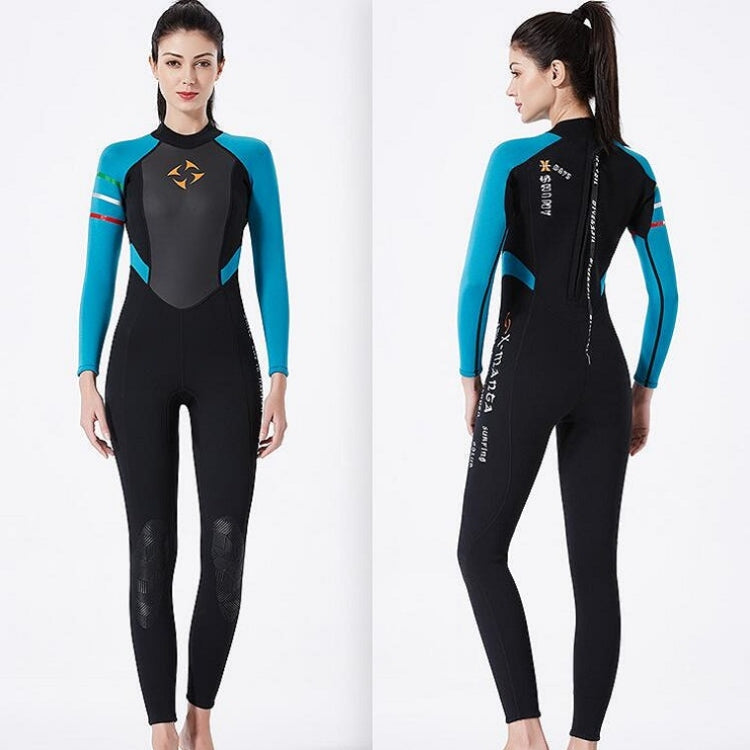Diving Suit One-piece Long-sleeved Warm for Surfing or Sailing