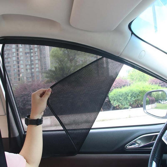 Car Sunshade Universal Magnetic Mesh Curtain Window Curtain Cover