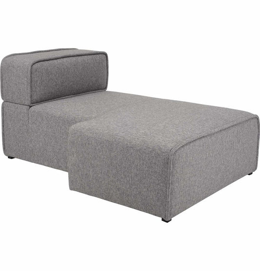 Modern Right Sectional Chaise - Björn - Pebble
